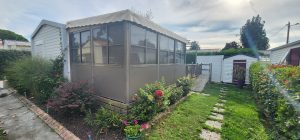 Solarium, Abri de terrasse