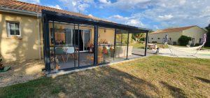 Solarium, Abri de terrasse