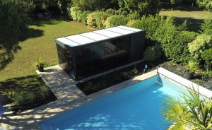 Solarium, Abri de terrasse